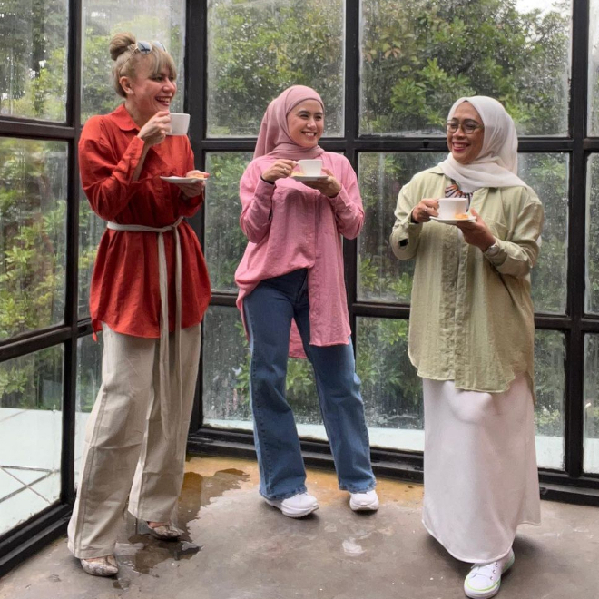 Sisters Jannah Atasan Kemeja Series