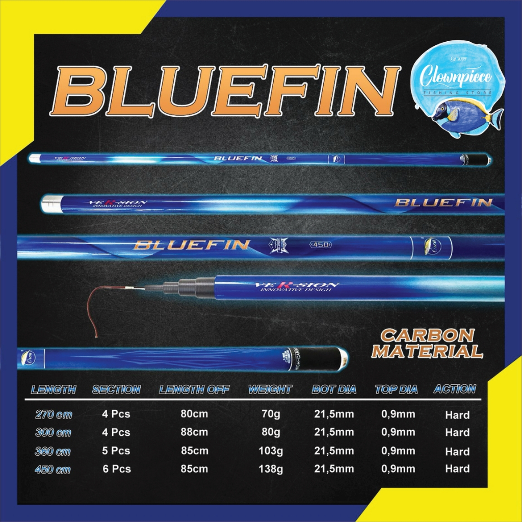 Joran Tegek Orca Bluefin / Joran Pancing Orca Bluefin / Joran Tegek Pancing Orca Bluefin / Tegek Orc