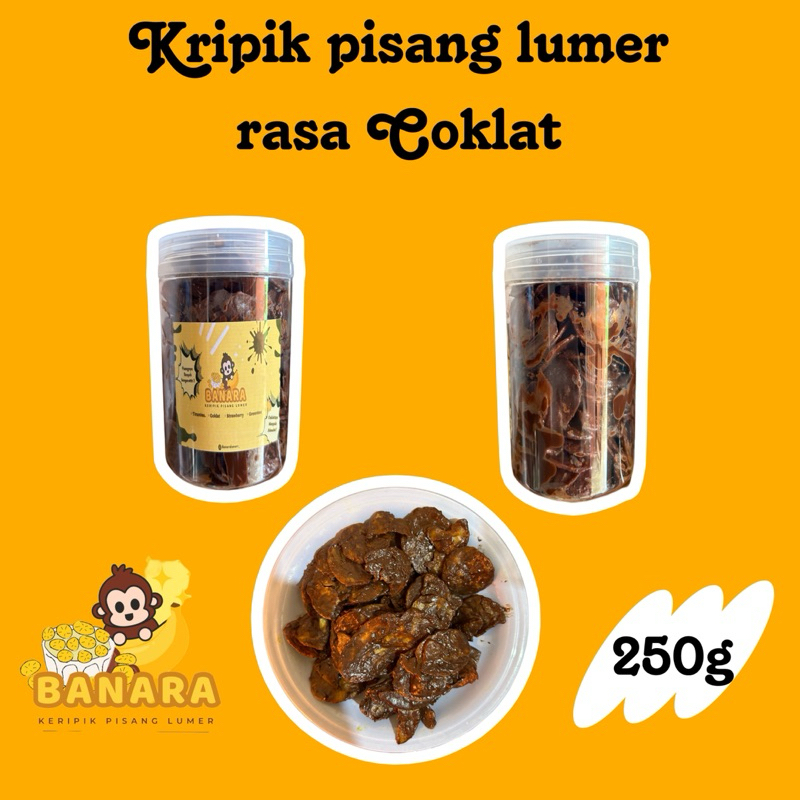 

Kripik Pisang Lumer Rasa coklat