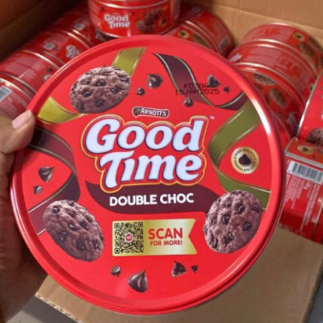 

Good Time Cookies Double Choc 149 g