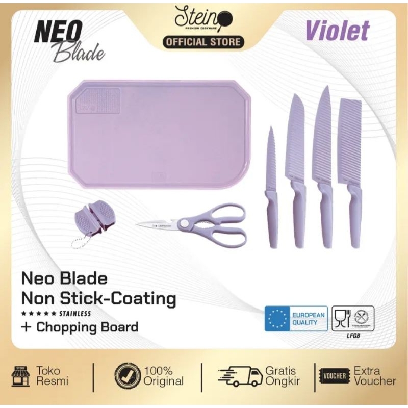 Pisau Steincookware Neo Blade Warna Violet