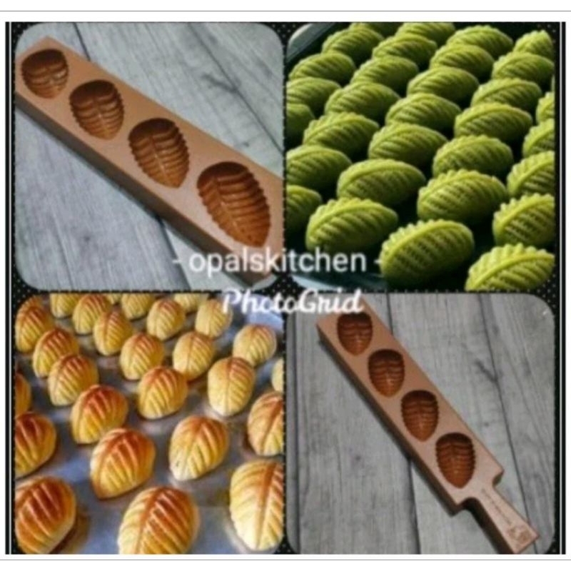 Cetakan Nastar (Ketuk) Malaysia Daun / Bulat/Kotak/ bunga