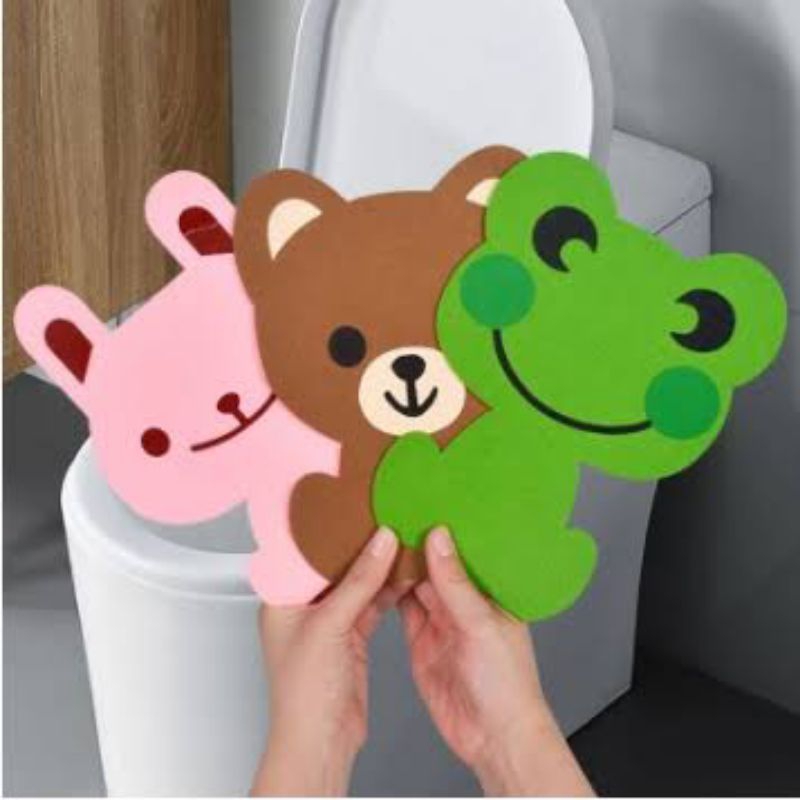 Stiker Pewangi Toilet Waterproof / Stiker Pengharum Toilet / Penghilang Bau Toilet / Stiker Tempel P