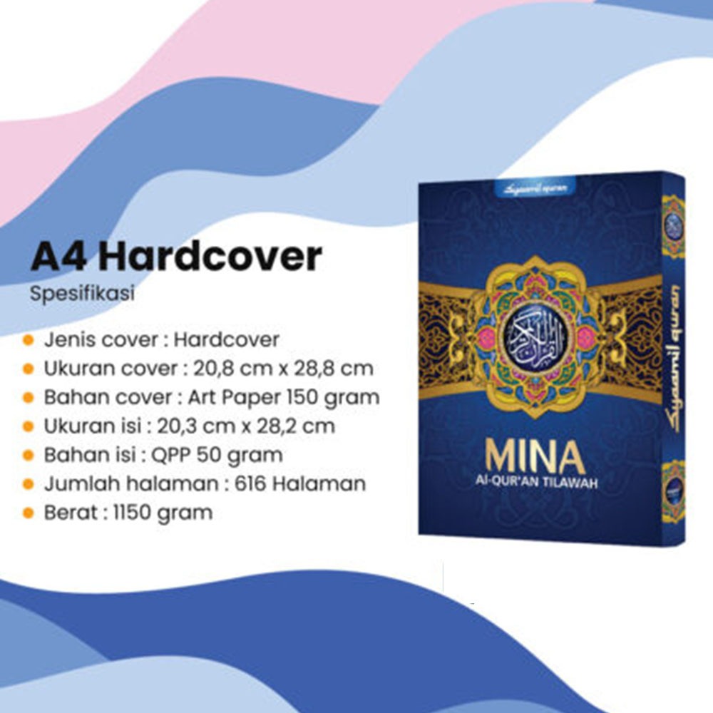 KF | AL Quran Tilawah Syaamil Quran MINA A5 Tanpa Terjemahan - SATUAN