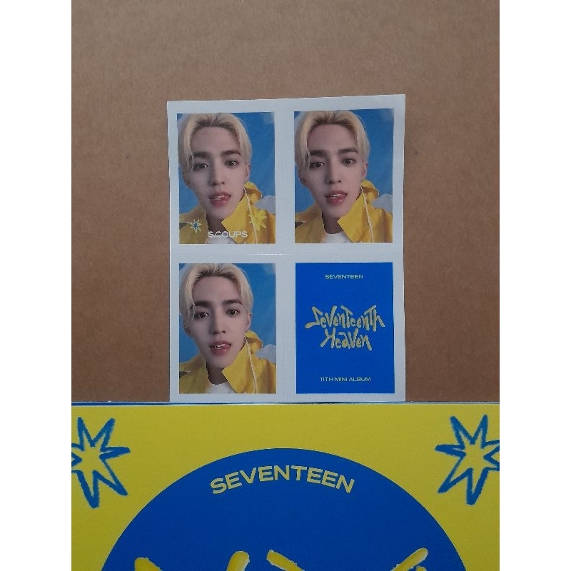 sticker scoups seventeen heaven carat version