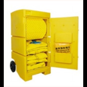 Saber Chemical Spill Kit 100 liter with Wheel Cart
