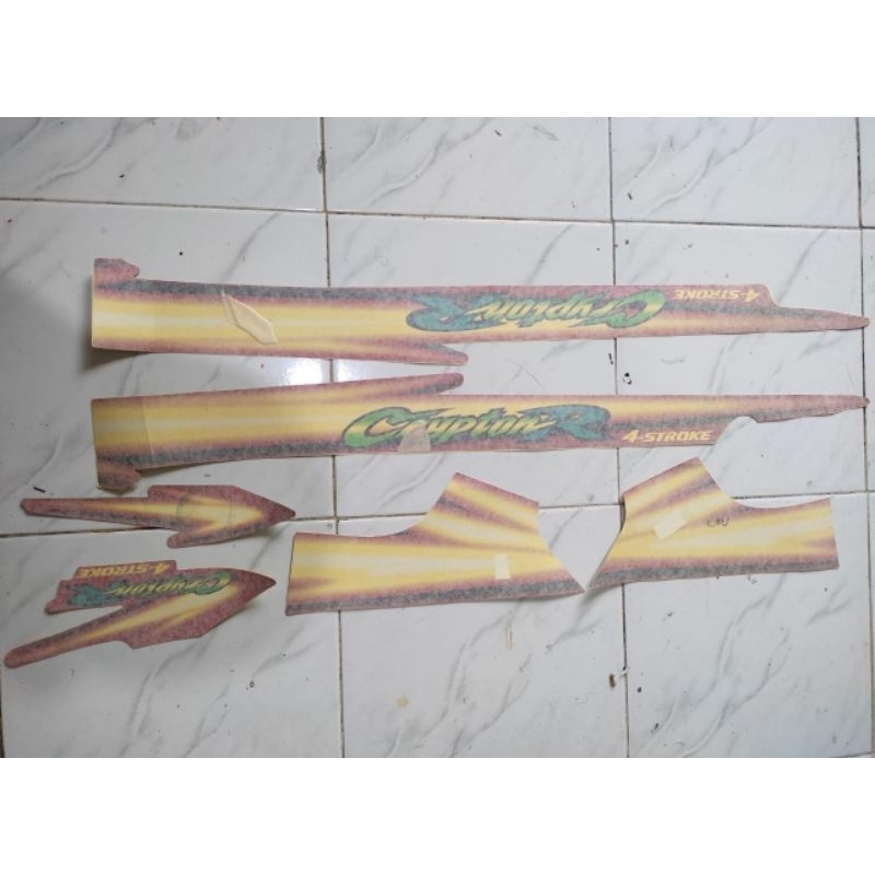 striping crypton atau striping Yamaha crypton atau striping crypton R atau striping Yamaha crypton r