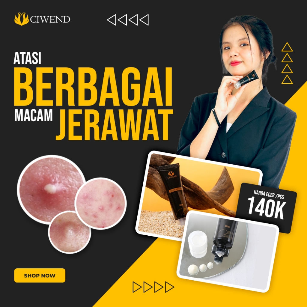 KRIM JERAWAT & BRUNTUSAN (CIWEND ACNE CREAM)