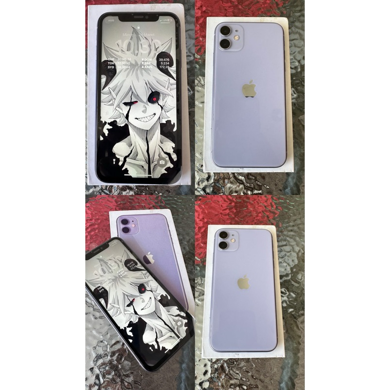 iphone 11 purple fullset