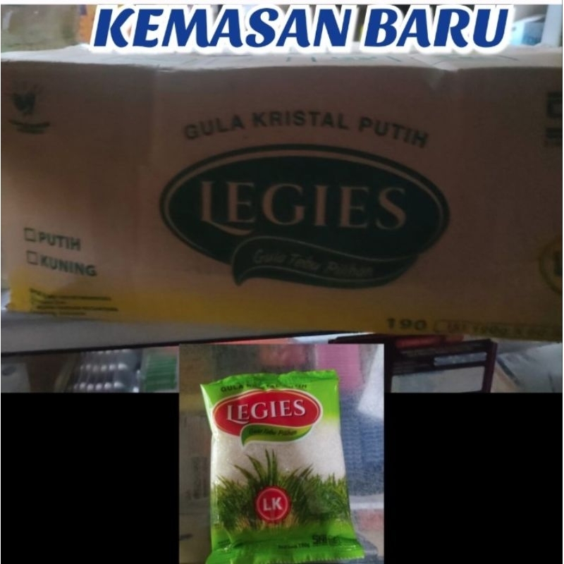 

Gula Legies varian S-1000 isi 15, S-500 isi 30, S-250 isi 60 pcs