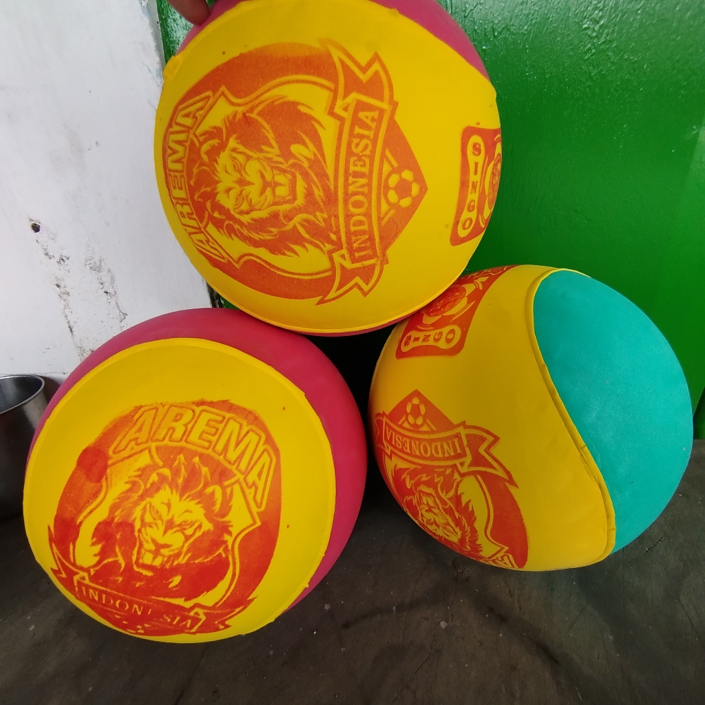 Bola Plastik Spon Volly Ukuran 8 Bola Voly Spon Bola Plastik lapis Spon Bola Plastik Murah Bola Spon