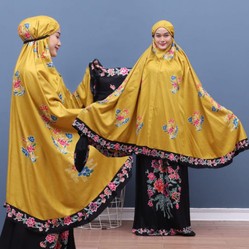 Mukena batik encim dewasa