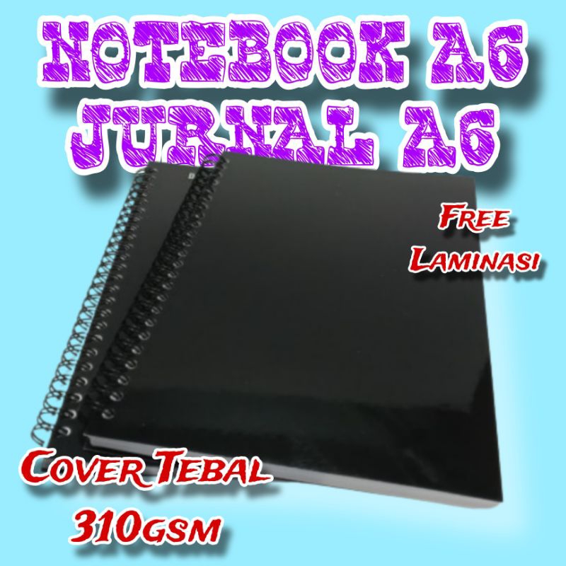 

Notebook A6 Simple / Diary book A6 / Buku Catatan A6