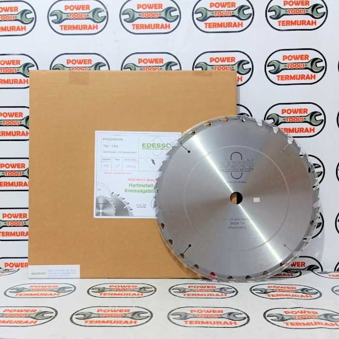 

Circular Saw Blade Edesso 16"x28T Pisau Mata Gergaji Potong Kayu Bulat