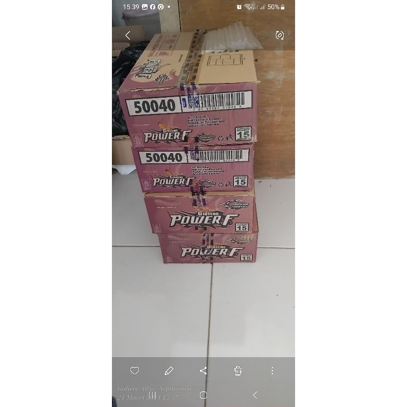

kardus bekas minuman untuk packing