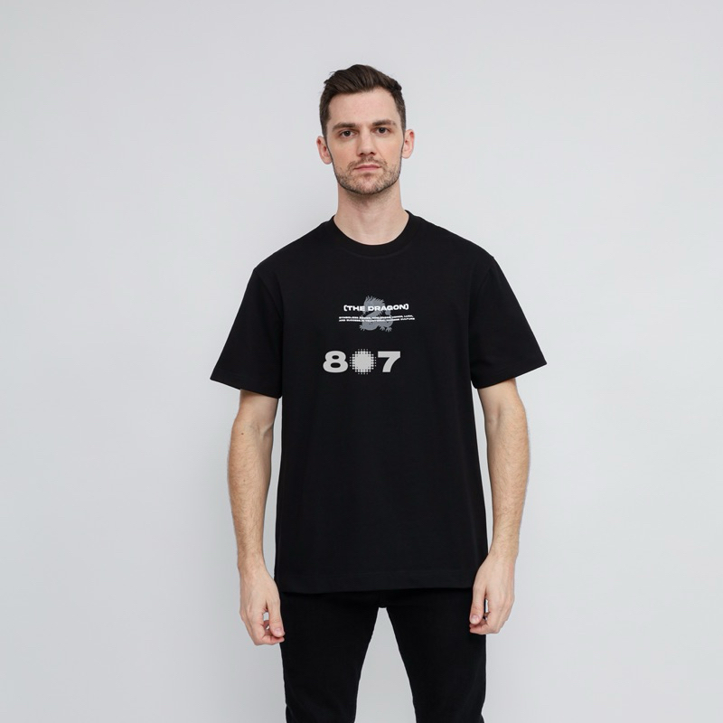 VTMT Multi Reflective Dragon Black Tee