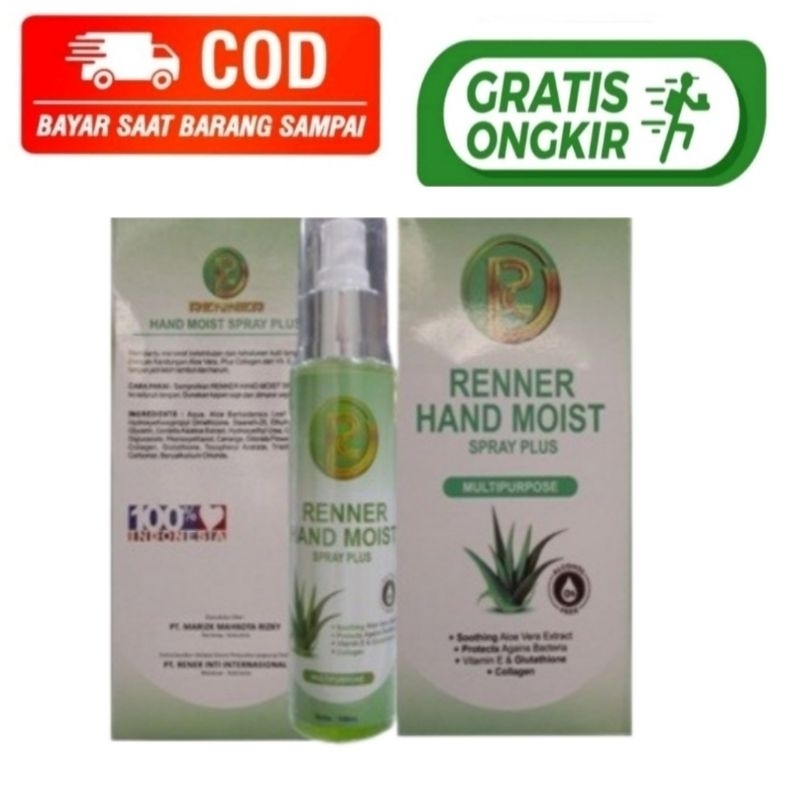 Renner Hand Moist Body  Asli Original  - Menyehatkan dan Mencerahkan Kulit Distributor Agen Medan