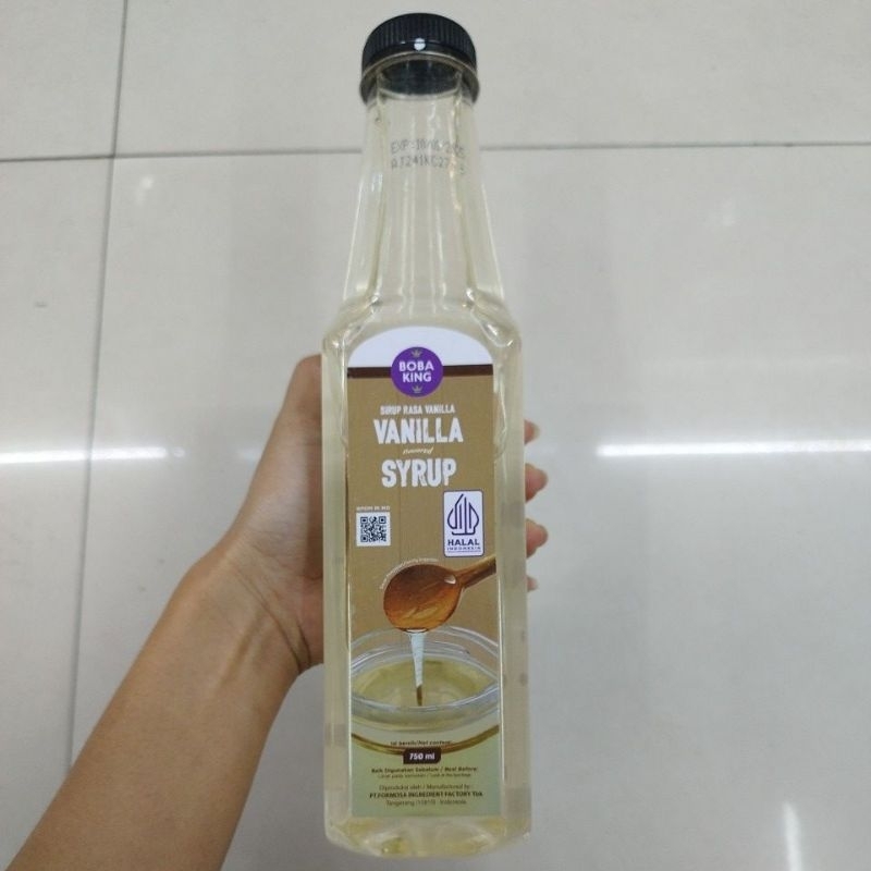 

Boba King Vanilla Syrup 750 ml