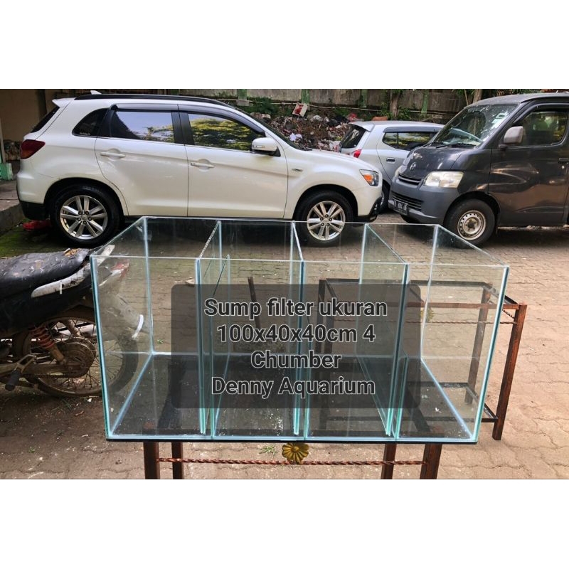 SUMP FILTER AQUARIUM UKURAN 100x40x40cm