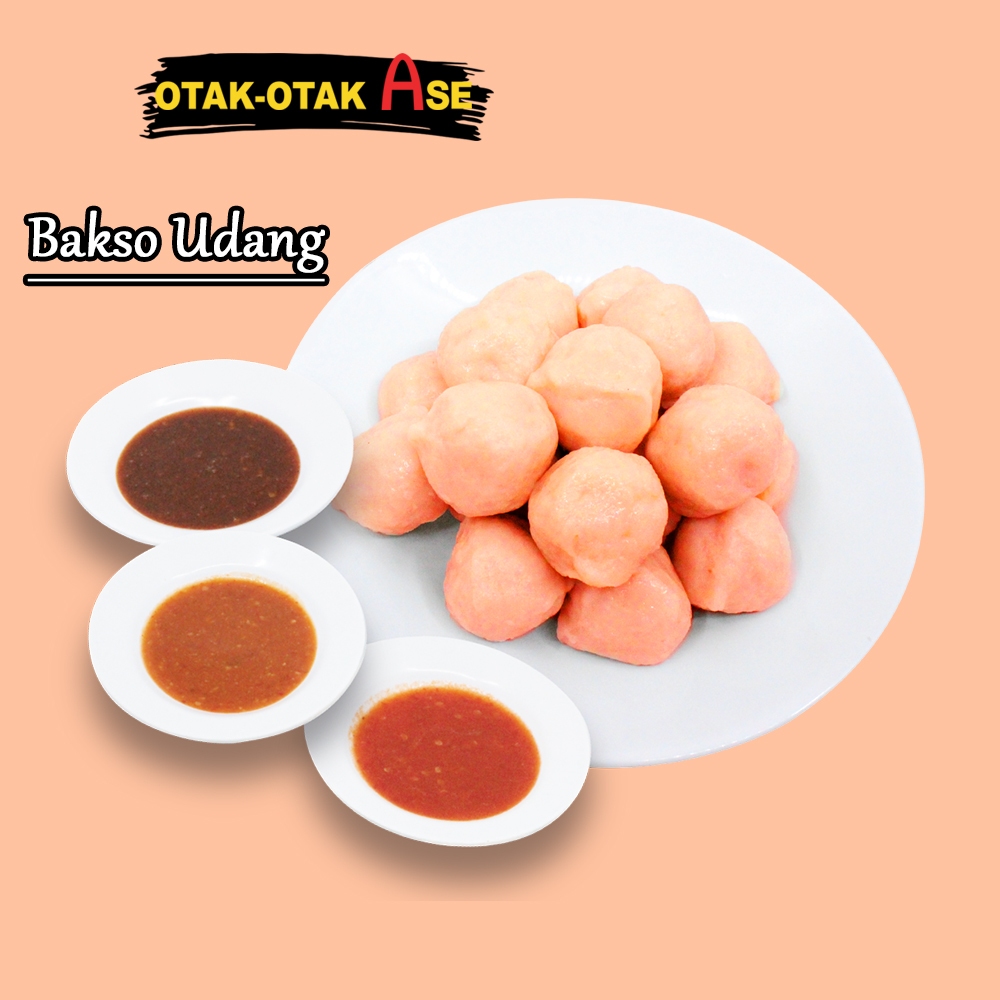 

Bakso Udang Khas Bangka OTAK OTAK ASE Siap Santap