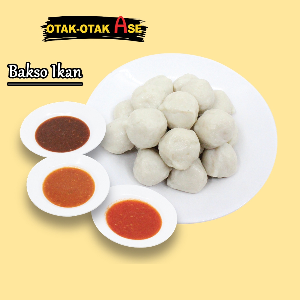 

Bakso Ikan Tenggiri Khas Bangka OTAK OTAK ASE Siap Santap