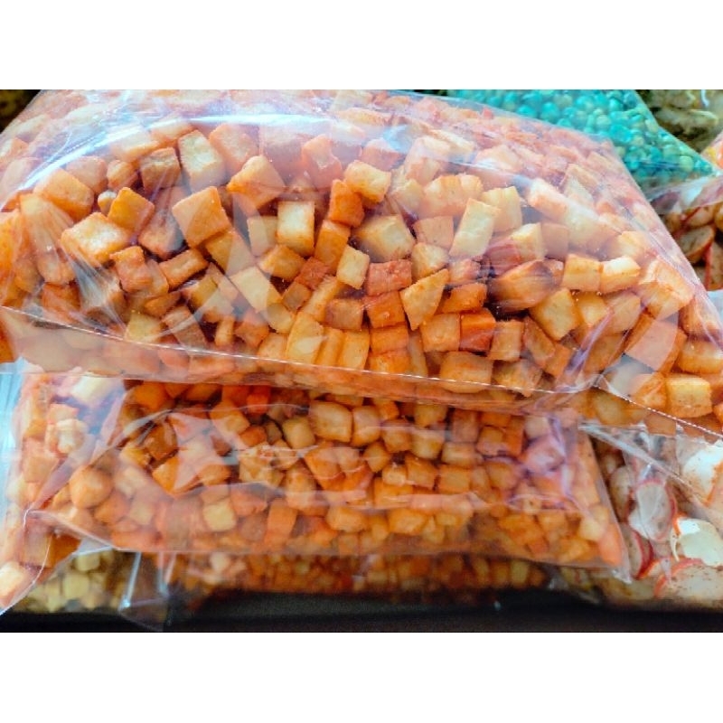 

PROMO MURAH!!! KERIPIK BALOK BALADO TELA-TELA RASA BALADO 500 GR BALOK SINGKONG TELA TELA