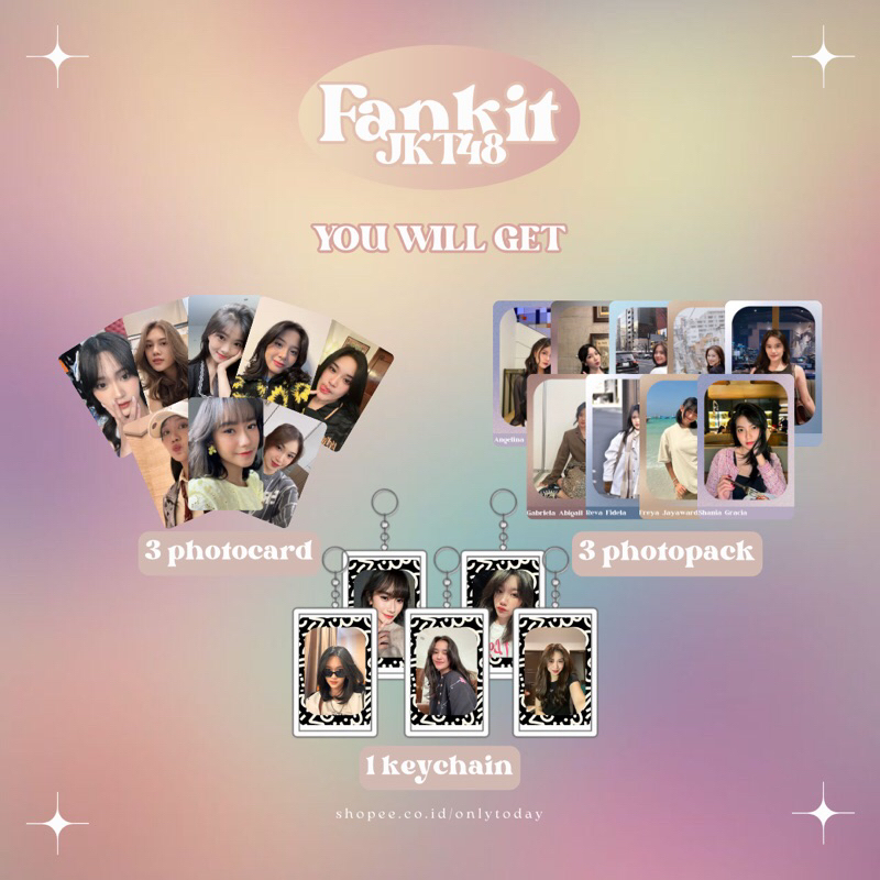 [PO] Paket Hemat Fankit JKT48 Fanmade Unofficial (Bisa Pilih Member)