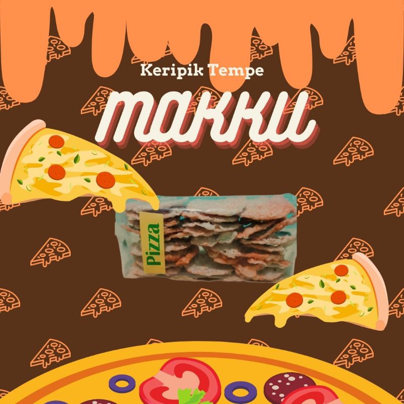 

Keripik Tempe Rasa Pizza | Camilan Tempe | Makanan Ringan Khas Malang MAKKU