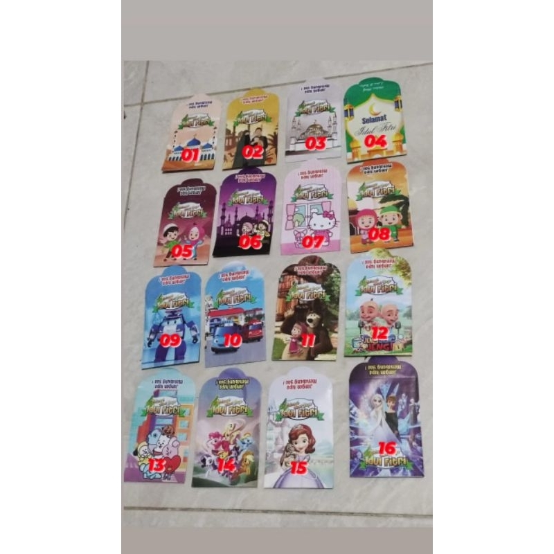 

ANGPO/ AMPLOP LEBARAN PER-PACK ISI 8 PCS