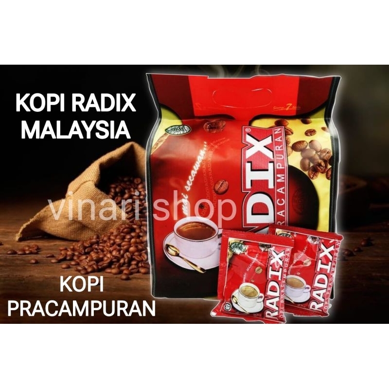 

Kopi Radix HPA Malaysia/Kopi Pria/Radix Pracampuran Kopi Kesehatan Kopi Sachet