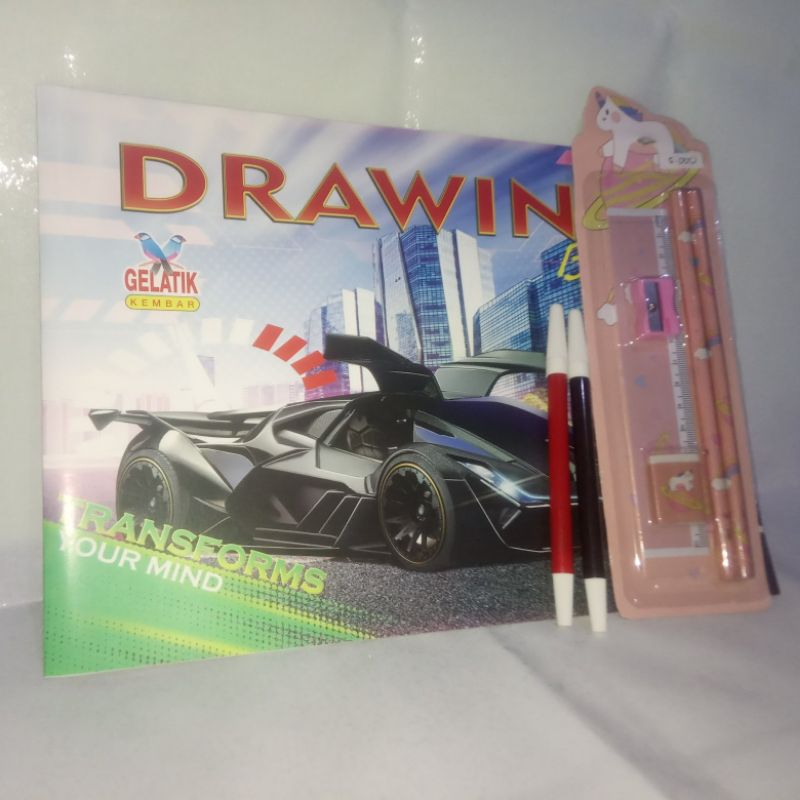 

paket hemat set alat tulis /set alat tulis