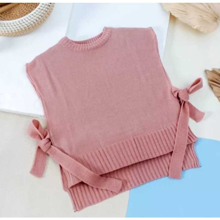 Kids Vest - Rompi Tali Rajut Anak - Rompi Anak - Pakaian Anak Perempuan