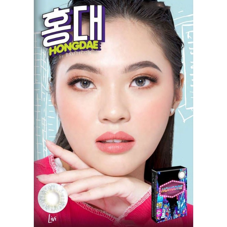 SOFTLENS X2 HONGDAE MINUS TERMURAH DIAMETER 14,2MM BY EXOTICON SAMPAI MINUS 6