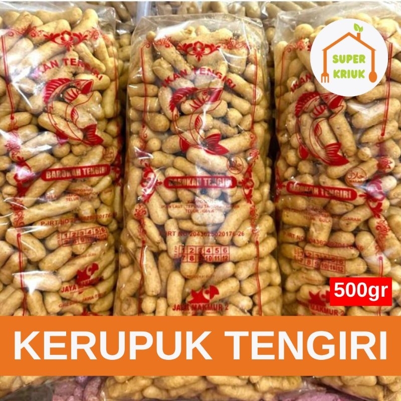 

Keurpuk Ikan Tengiri Asli Kemasan 500gr