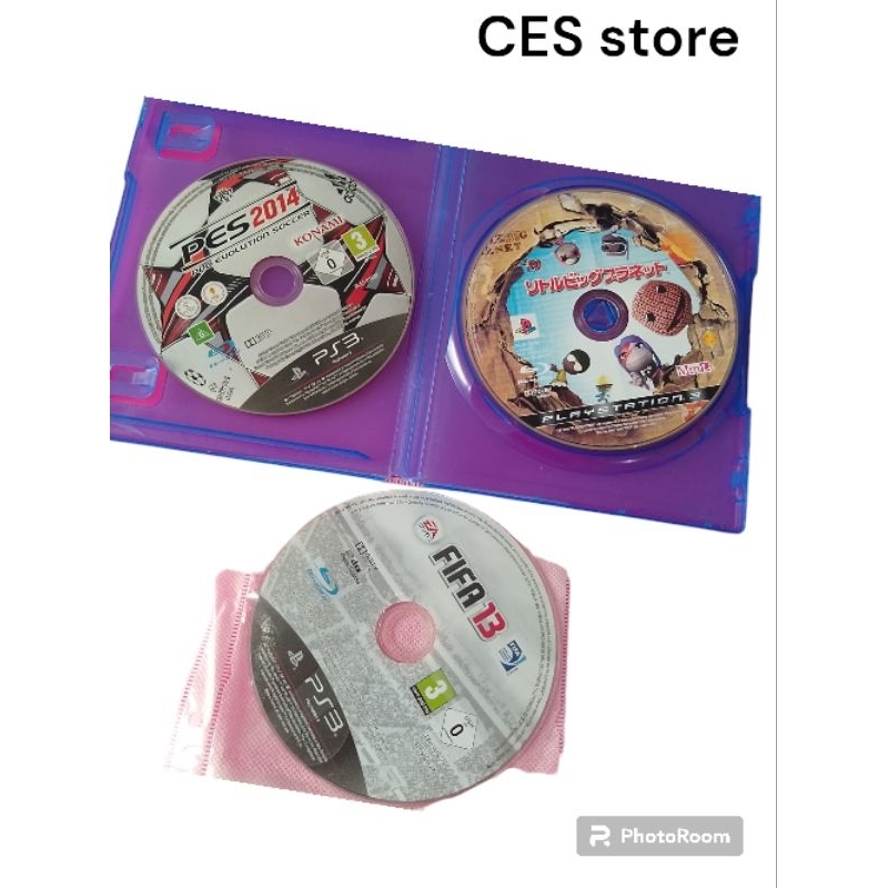 game bluray disc BD playstation 3 fifa pes little big planet
