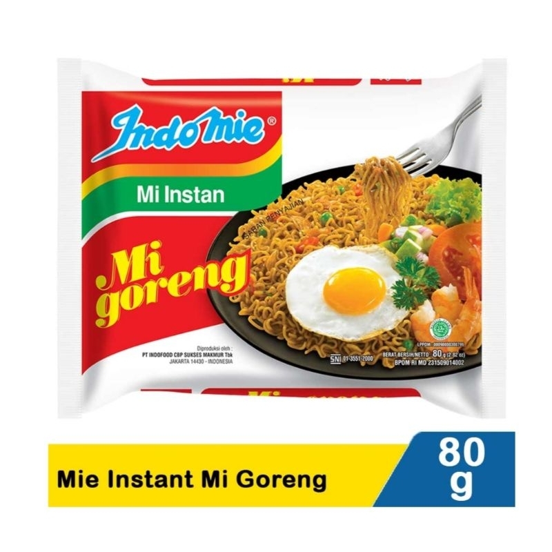 

Indomie Mi Instan Goreng Plus Special 80g 5pcs