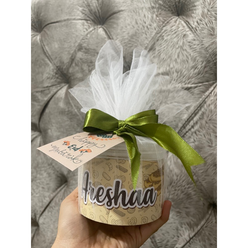 

Paket Hampers Kue Kering Toples Kecil - Areshaa Baking