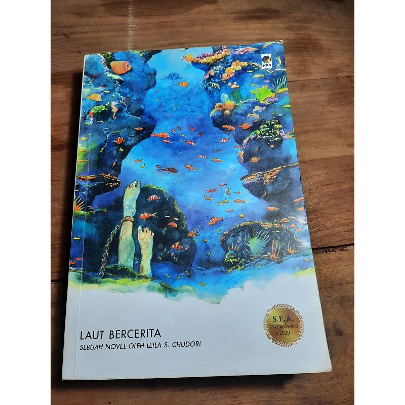 Novel bekas Laut bercerita / Buku bekas