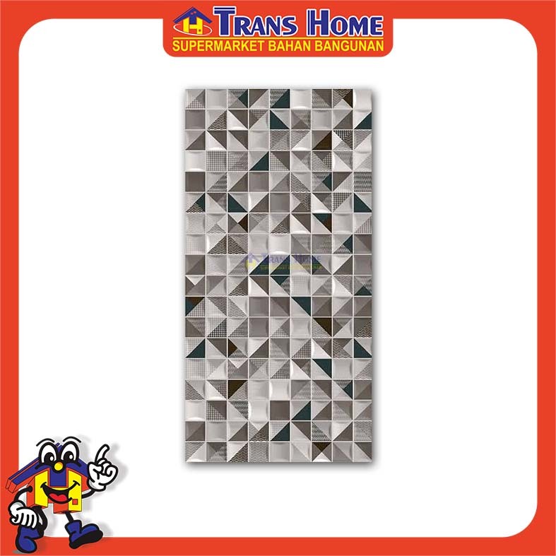 Keramik Habitat Clairmont D Grey 25x50 (HABITAT)