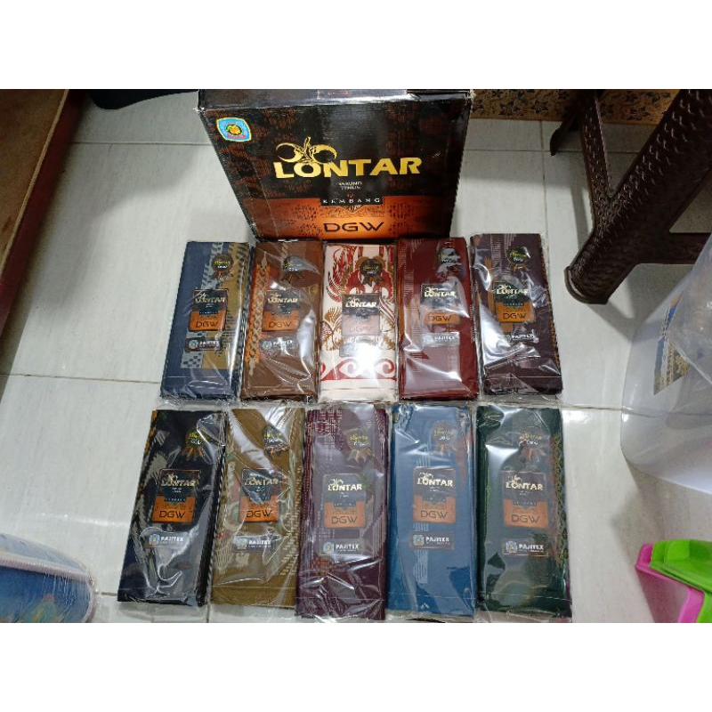 Sarung Lontar Kembang DGW