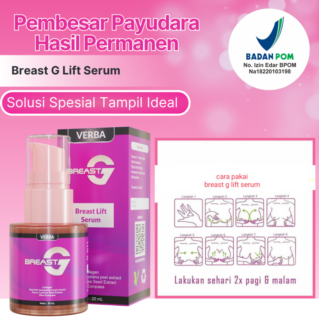 Pembesar Payudara Ampuh Permanen Obat Pembesar Payudara Cepat Permanen bpom asli buah dada wanita pa