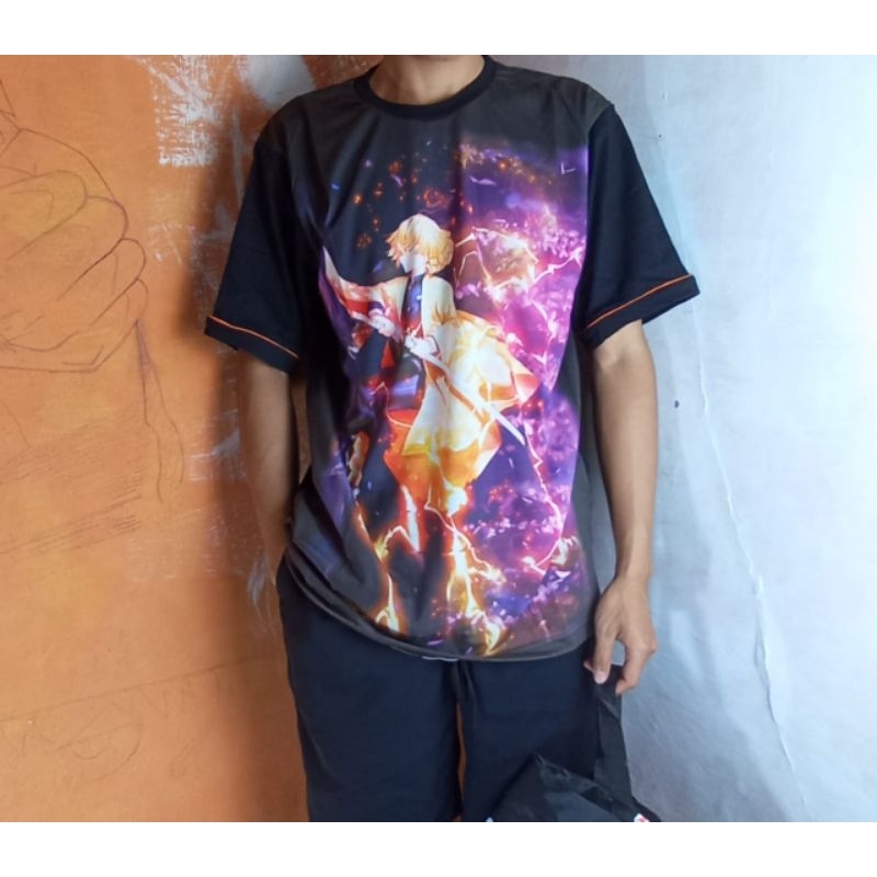 Kaos Demon Slayer Zenitsu Lighting Sword