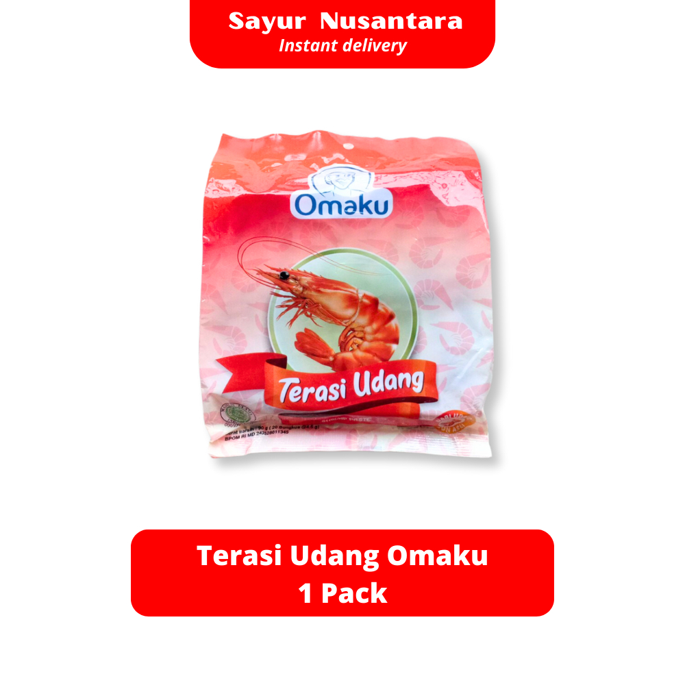 

Terasi Udang Omaku 1 Pack - Sayur Nusantara
