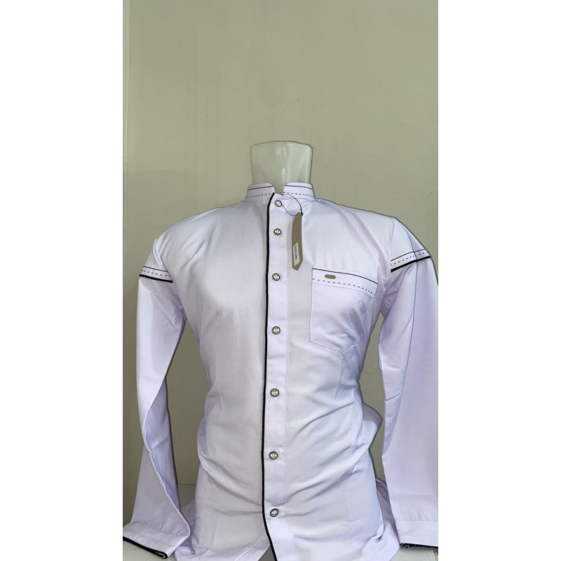 Baju Koko Pria - Al Wafa lengan panjang