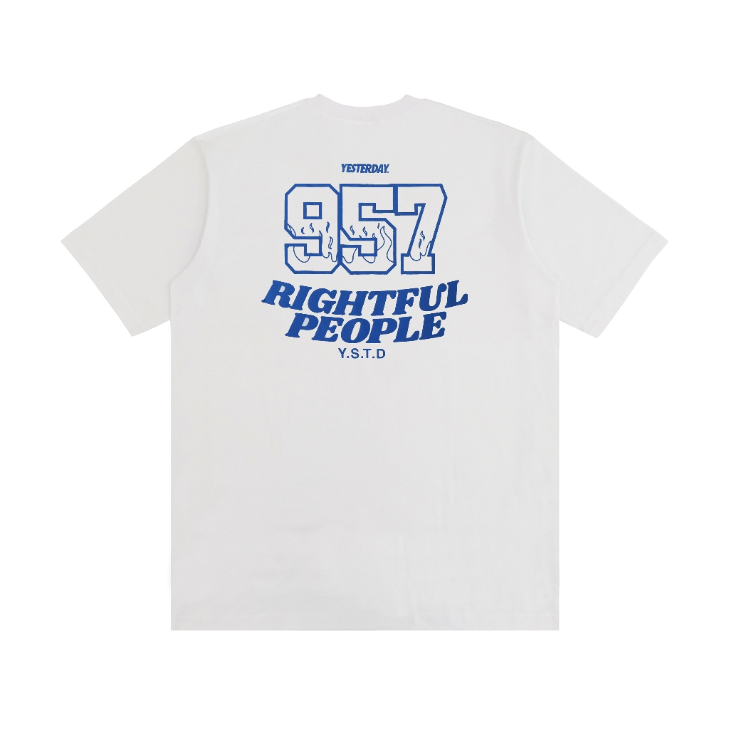 Yesterday – Baju Kaos Distro Pria Original T-Shirt Pria Cowok Keren Putih Rightfull