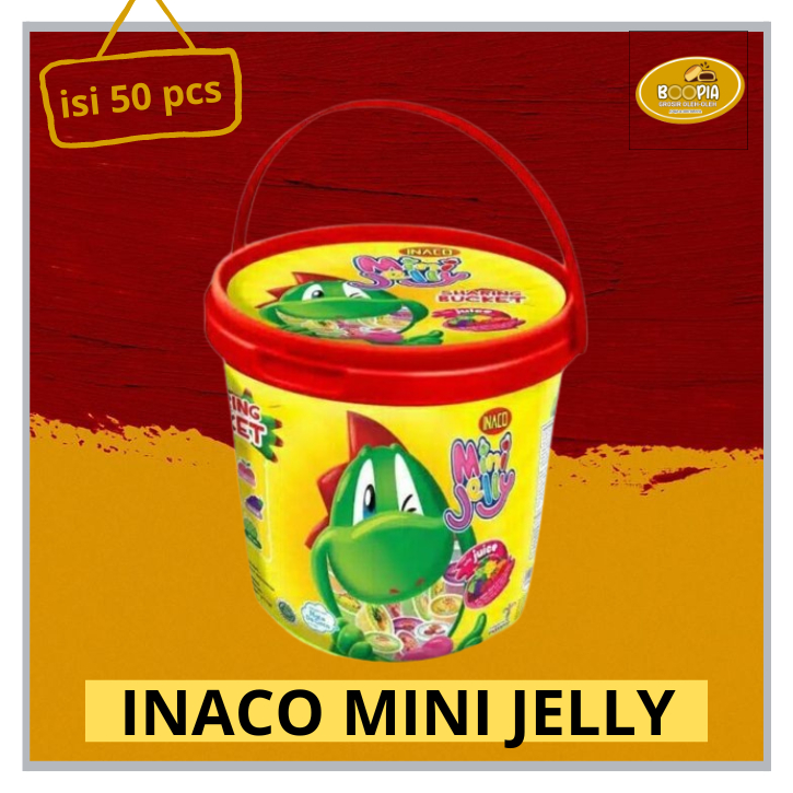 INACO MINI JELLY ANEKA RASA TOPLES EMBER ISI 50 / INACO AGAR JELI