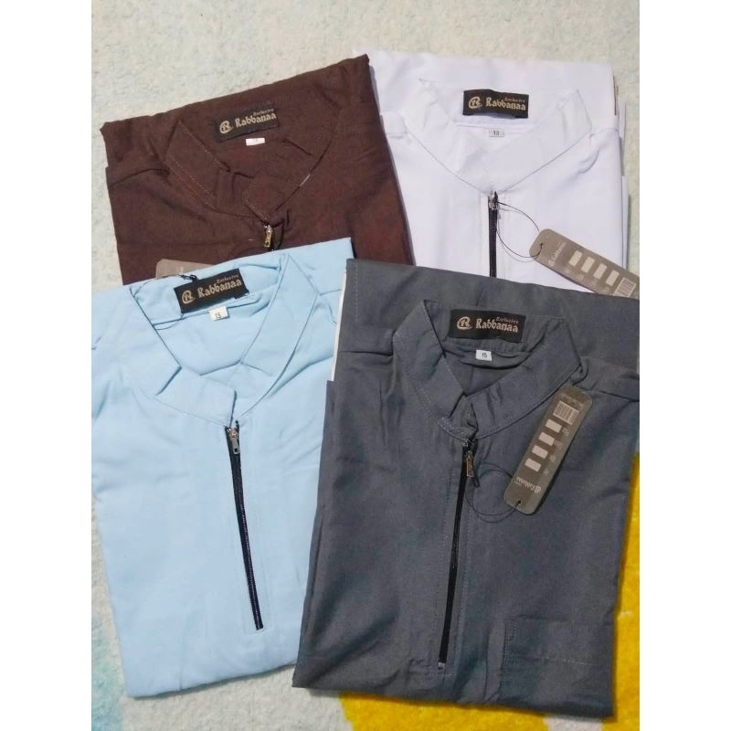 Gamis Jubah Anak Laki-laki Remaja Putih dan Warna