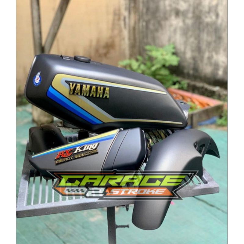 Paket Tangki Yamaha Rx king Grey Doff Termurah Berkualitas