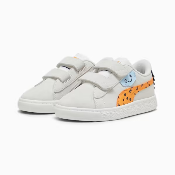 Sepatu Puma Anak Suede Classic LF Mix mtch V PS Warm White 392519 01