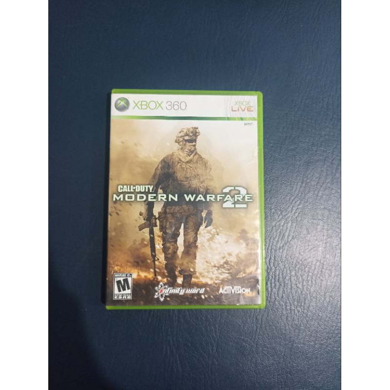 BD Kaset Game XBOX 360 Call of Duty 2 Modern Warfare Ori Original